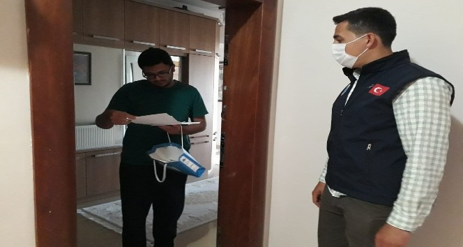 Başkan Türkyılmaz sınava girecek öğrencileri unutmadı