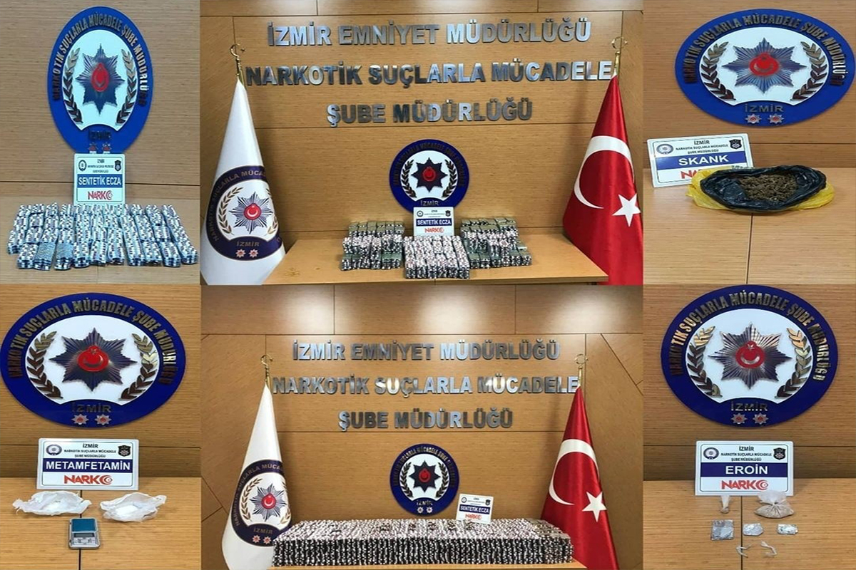 İzmir’de zehir tacirlerine darbe: 28 şüpheli tutuklandı