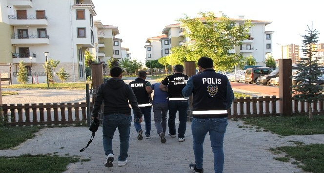 Karaman’da uyuşturucu operasyonu: 20 gözaltı