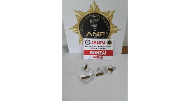 Amasya’da uyuşturucu operasyonu: 5 tutuklama