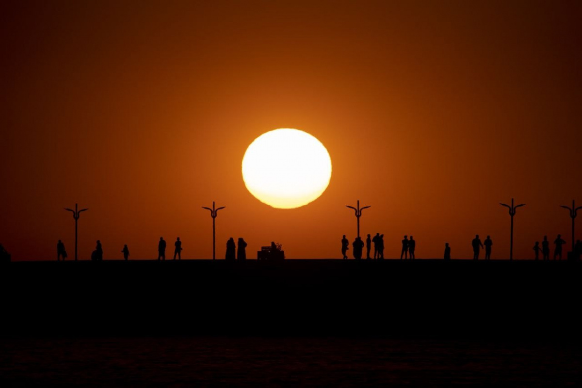 Türkiye'nin en doğusu Van’da eşsiz gün batımı