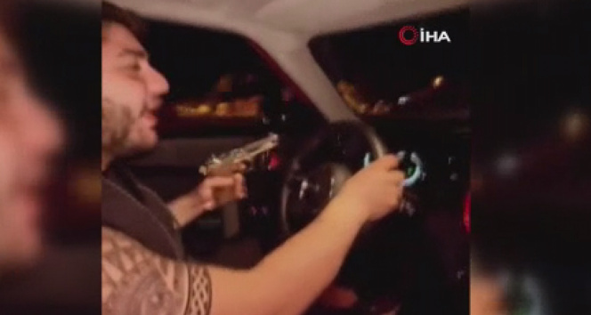 Sosyal medya fenomeni Murat Övünçün oğlu Burak Can trafikte dehşet saçtı