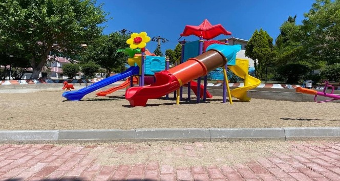 Çan’da parklar yenilendi