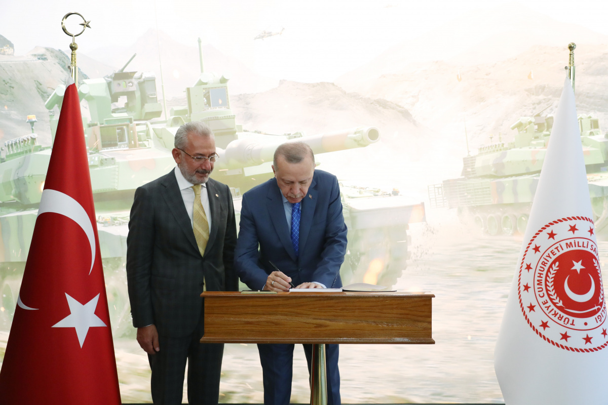 Cumhurbaşkanı Erdoğan: Tank palet fabrikası devletin malıdır