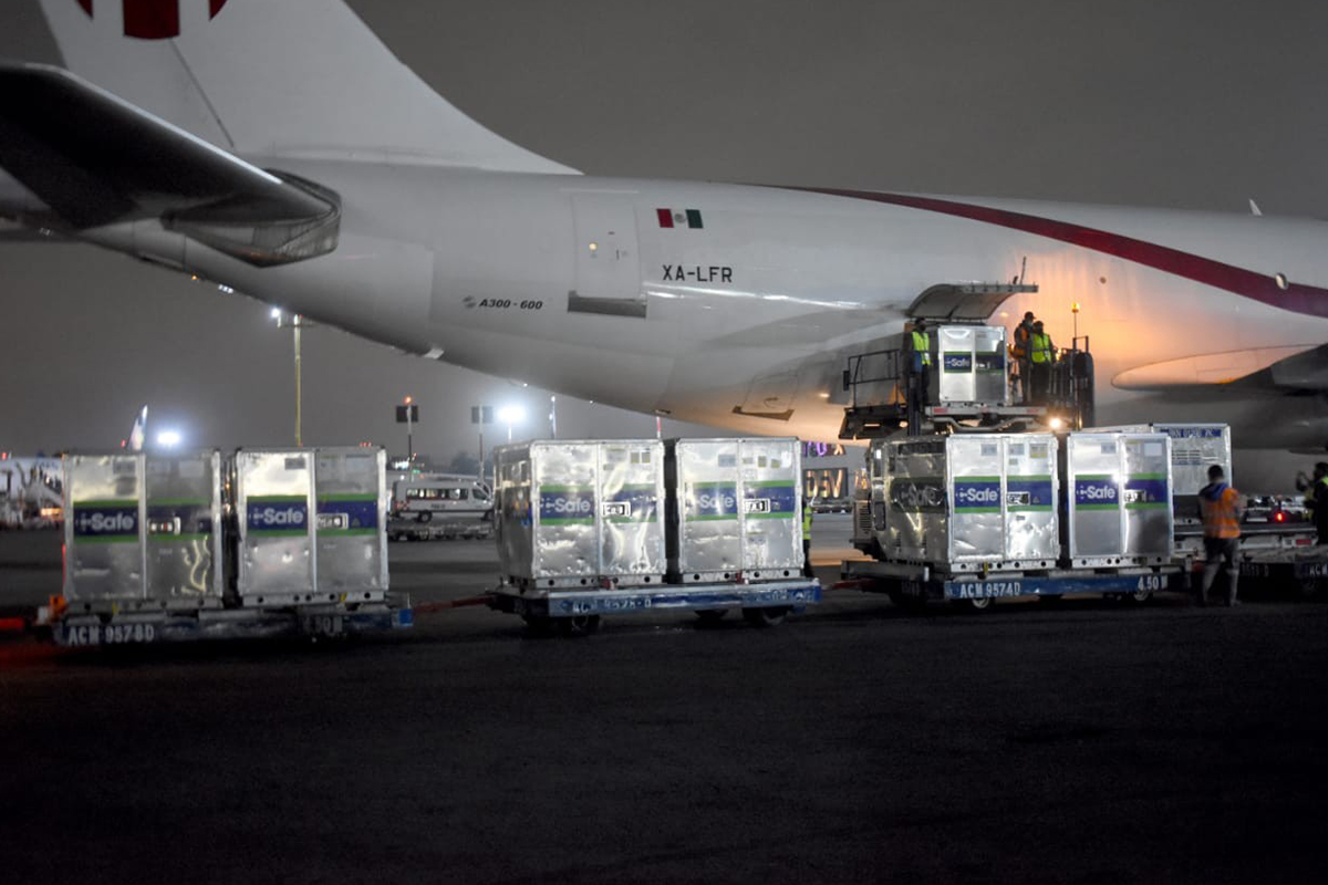 ABD’den Meksika’ya şu ana kadarki en büyük Covid-19 aşısı sevkiyatı