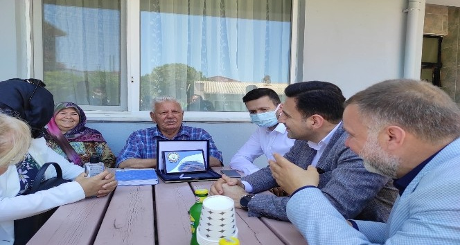AK Parti’li Makas’tan eski başkanlara ziyaret
