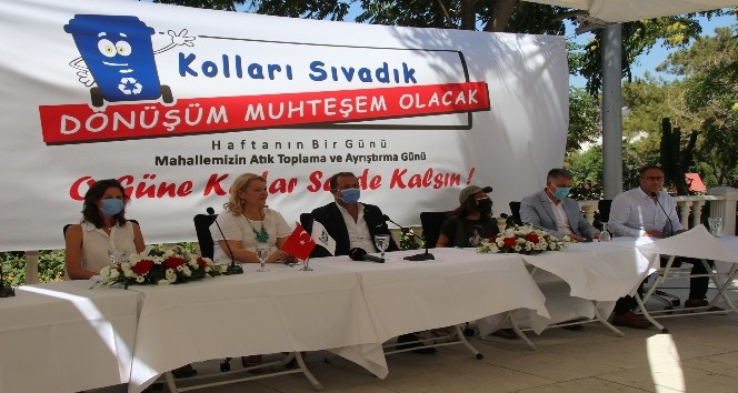 Bodrum’da ’Dönüşüm Muhteşem Olacak’ sloganı ile temizlik hareketi başlatıldı