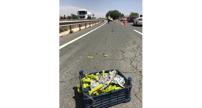 Yolda gördüğü biber kasasını almak isterken canından oldu