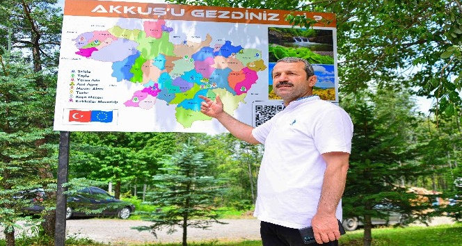 Ordu’da ilk kez yerli ve yabancı turistler için kare kodlu tabela