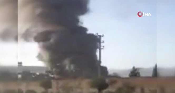 İranda fabrikada korkutan yangın