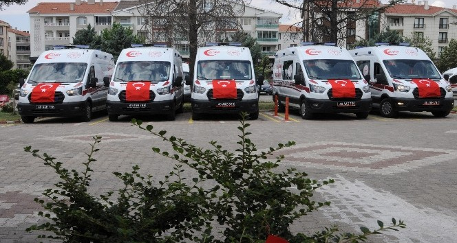Kırşehir’e 5 yeni ambulans