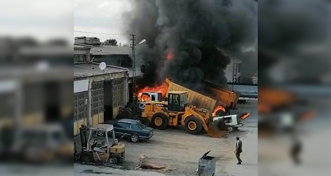 Malatyada Özhan Sanayi Sitesinde patlama: 4 yaralı