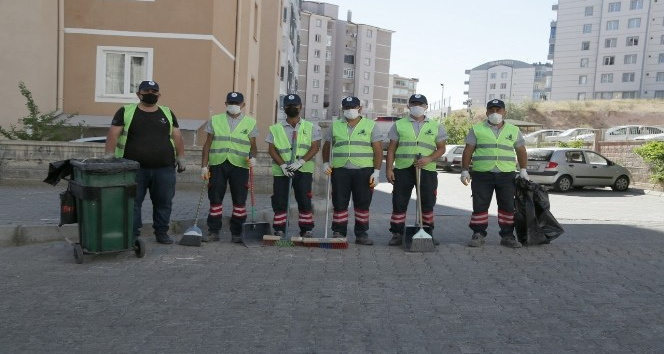 Nevşehir Belediyesi ekiplerinden temizlik seferberliği