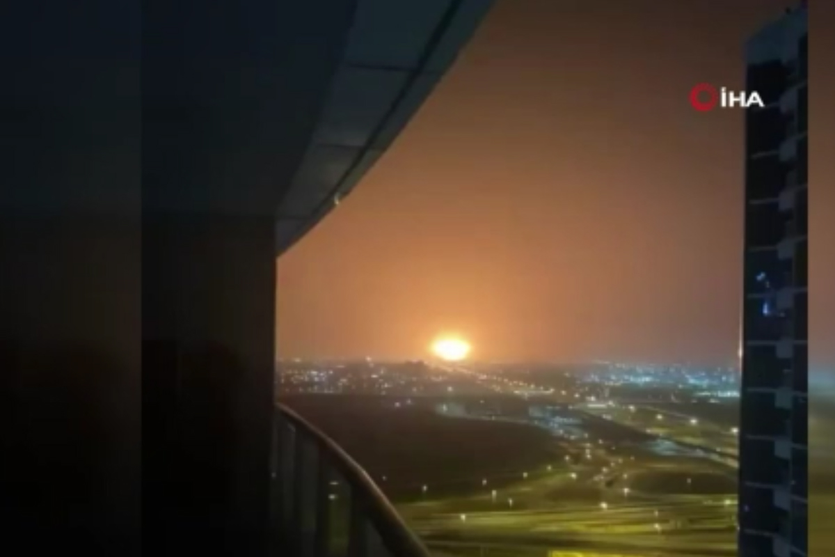 Dubaide büyük patlama