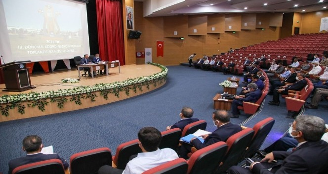 Bingöl’de il koordinasyon kurulu toplantısı yapıldı