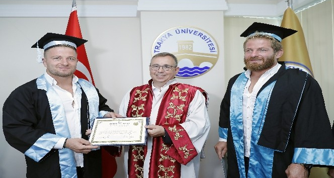 Balaban kardeşlerin mezuniyet heyecanı