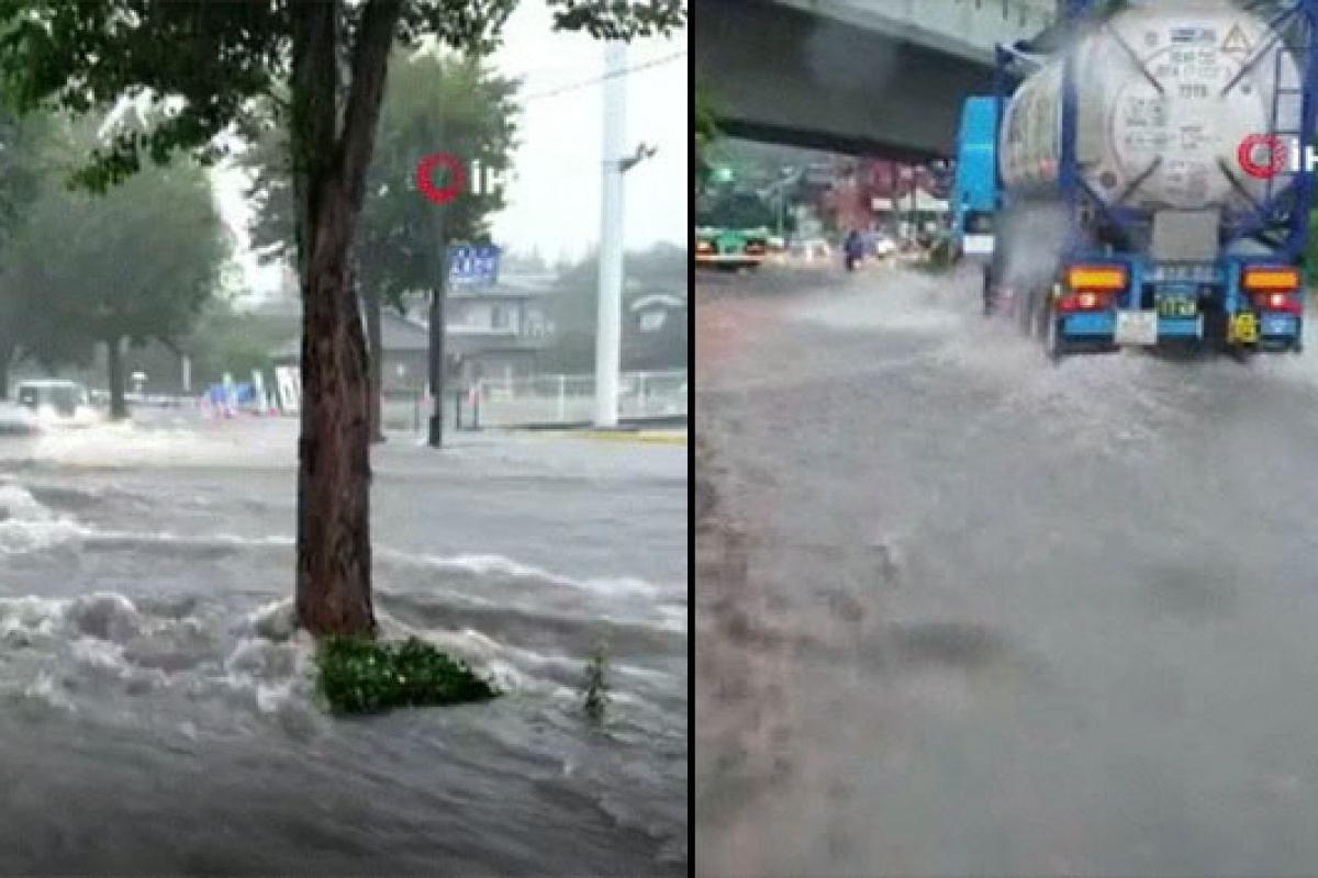 Japonya&#039;da şiddetli yağmur su baskınlarına yol açtı