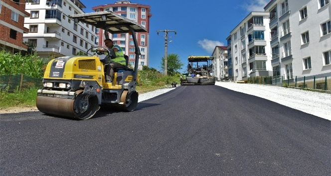 Altınordu’da bir ayda 13 sokak asfaltlandı