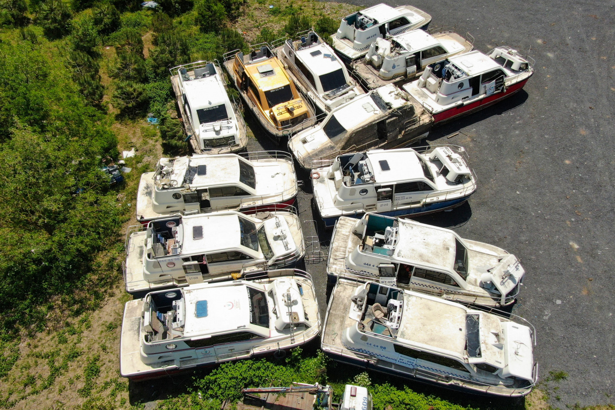 İstanbul’un deniz taksi mezarlığı