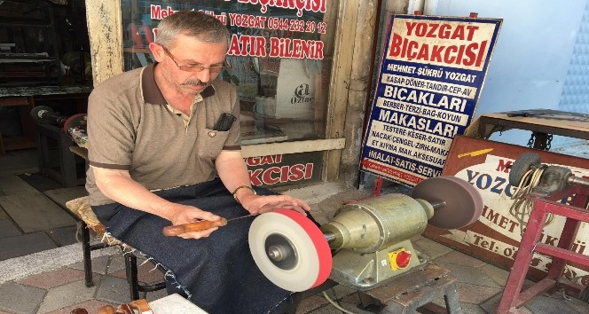 Yerköy’de bıçakçılarda yoğunluk oluştu