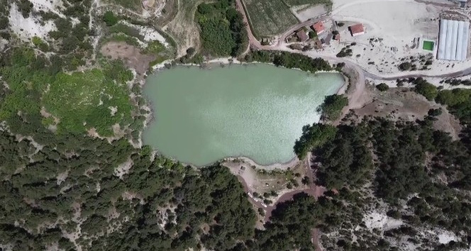 Sıcaktan bunalanlar Kolak Gölüne gidiyor