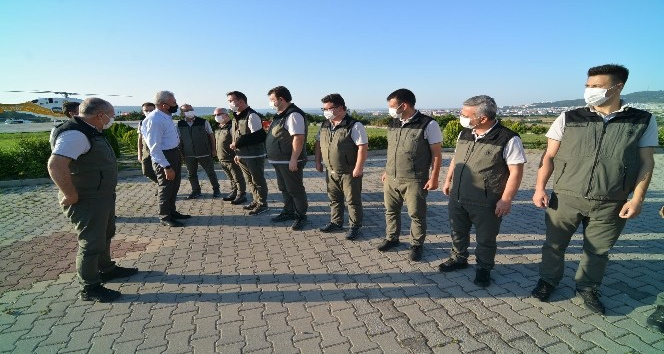 Çanakkale’de orman yangınlarına karşı tedbirler denetlendi