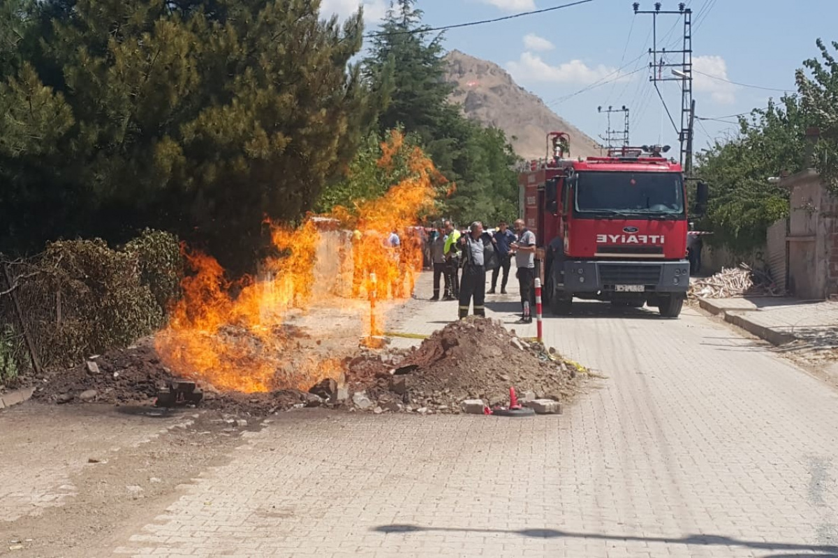 Elazığ’da faciadan dönüldü