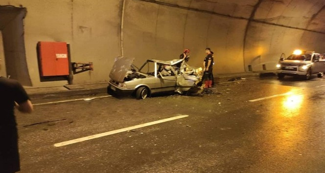 Giresun’da trafik kazası 1 ölü, 4 yaralı