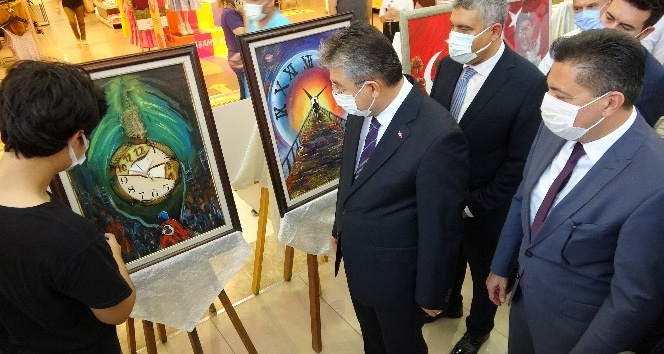 Osmaniye’de “15 Temmuz” resim sergisi açıldı