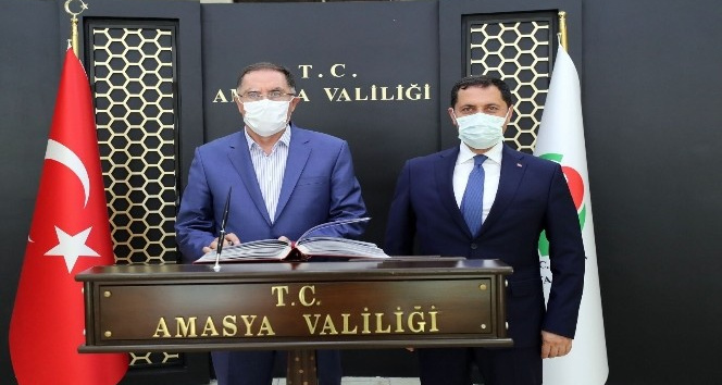 Kamu Başdenetçisi Şeref Malkoç’tan Vali Masatlı’ya ziyaret