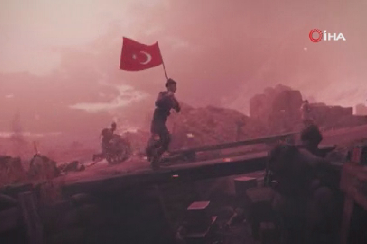 Cumhurbaşkanı Erdoğan sosyal medya hesabından ‘Türkiye geçilmez‘ notuyla paylaştı