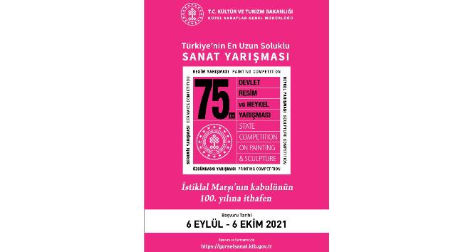 Devlet Resim ve Heykel yarışması, bu yıl İstiklal Marşı’nın 100. yılına ithafen düzenlenecek
