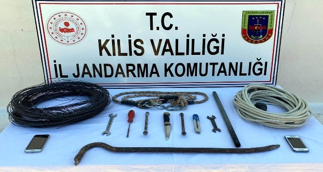 Jandarmadan hırsızlara suçüstü