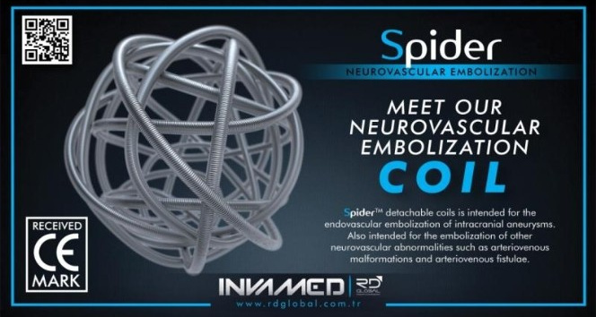 İnvamed RD Global, ‘Spider Nörovasküler Coil Avrupa Akreditasyonu’nu aldı