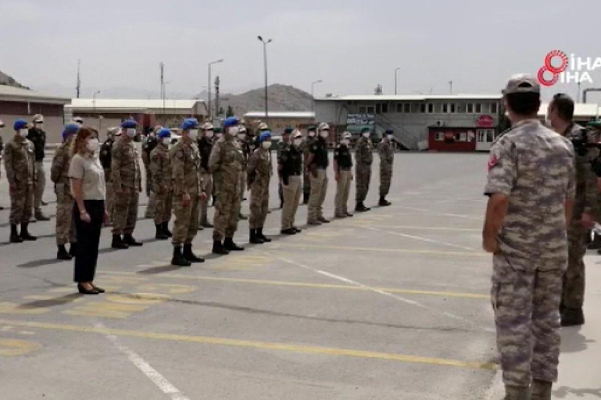Afganistan’daki Türk askeri bayrama görev başında girdi