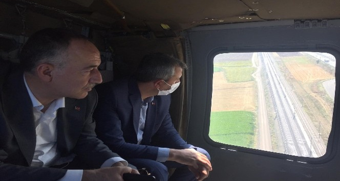 43 ilin geçiş noktası helikopterle havadan denetlendi: Bayramın ilk gününde yollar sakin