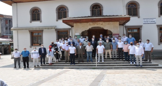 Hendek protokolü bayramlaştı