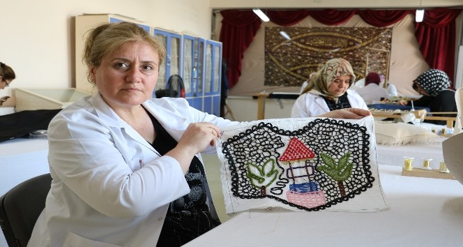 Domuztepe’nin figürleri ilmek ilmek işleniyor