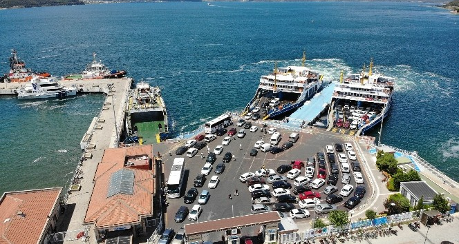 Çanakkale’de tatilcilerin dönüş yoğunluğu sürüyor