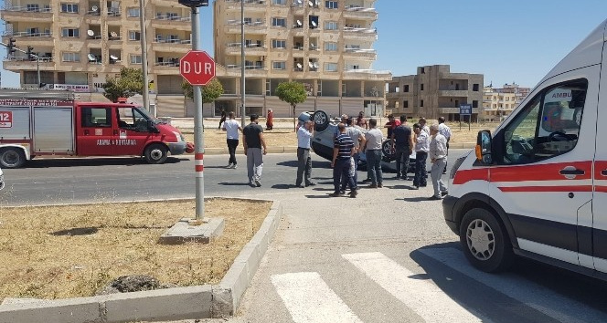 Mardin’de trafik kazası: 3 yaralı