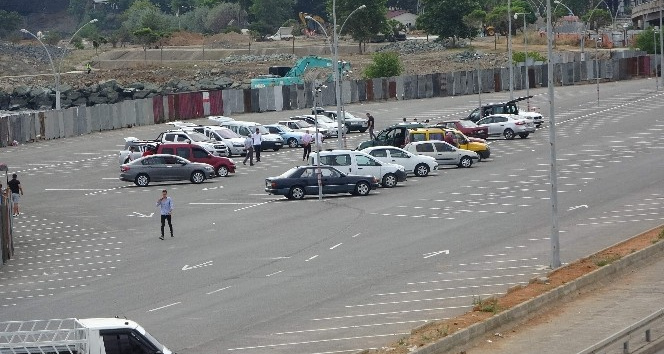 Trabzon’daki oto pazarı son yılların en durgun dönemini yaşıyor