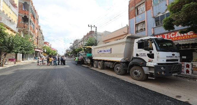 Şahinbey’de asfalt çalışmaları sürdüyor