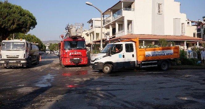 Vatandaşlar Büyükşehir ve Kuşadası Belediyesi ekiplerine teşekkür etti