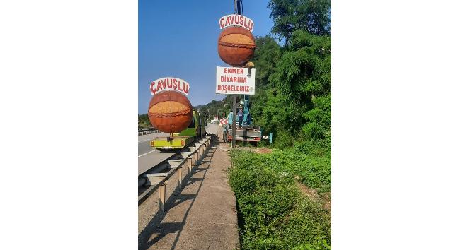 Tescillenen Çavuşlu Ekmeği’ne tabela