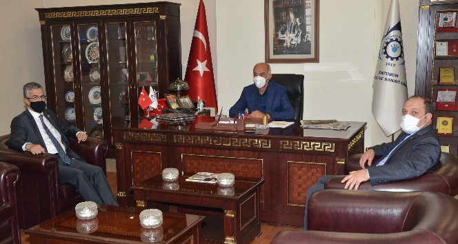 MHP Genel Başkan Yardımcısı Aydın’dan ETSO’ya ziyaret