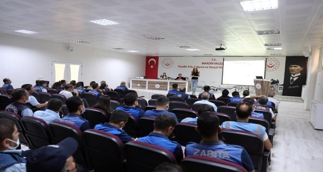 Mardin’de Zabıtaya iletişim ve öfke kontrolü eğitimi verildi