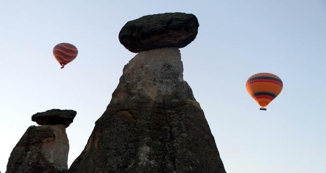 Kapadokya’da balon turları iptal edildi