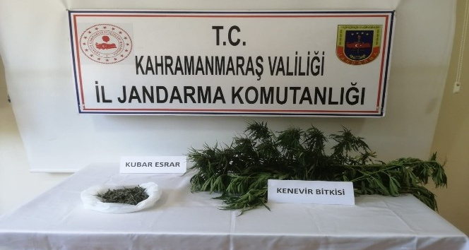 Kahramanmaraş’ta uyuşturucu operasyonu