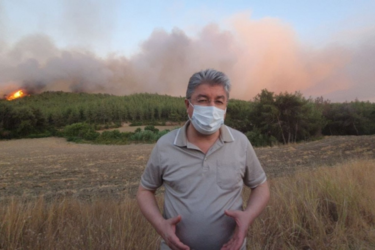 Osmaniye Valisi Erdinç Yılmazdan orman yangını açıklaması