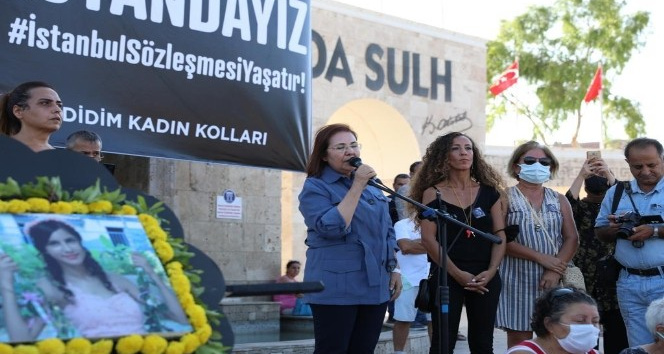 Didim, cinayete kurban giden Yağmur için tek yürek oldu